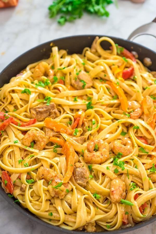 Stir Fry Delight with Chicken & Shrimp