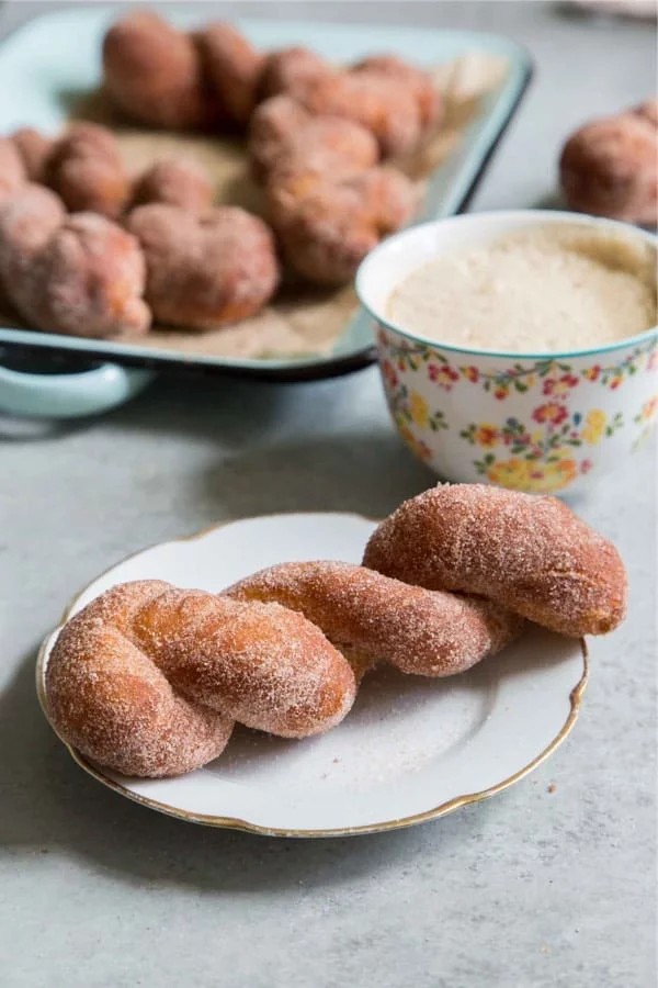 Cinnamon Sugar Twist Donut Delights