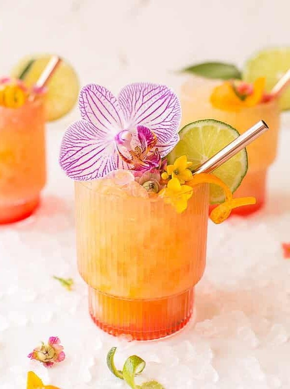 Island Mango Rum Fizz Delight