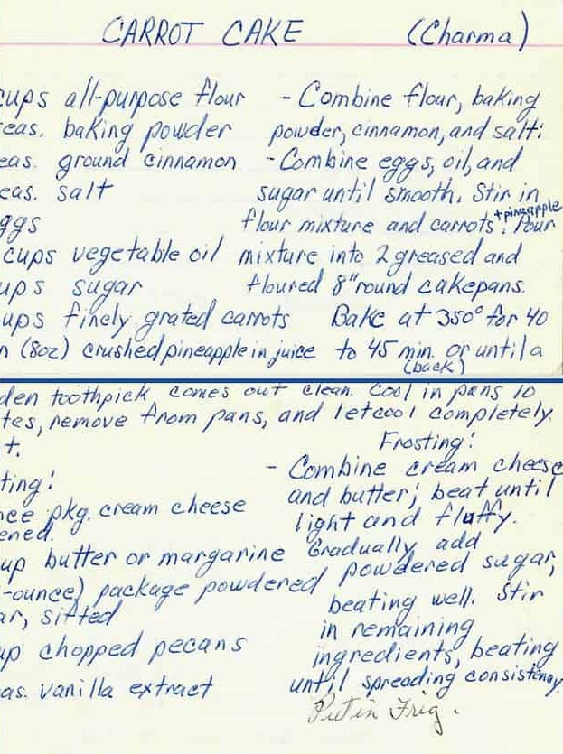 Classic Carrot Cake with Cream Cheese Frosting