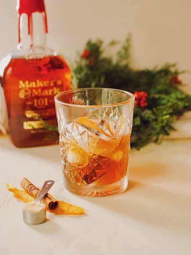 Bourbon Winter Warmth Old Fashioned