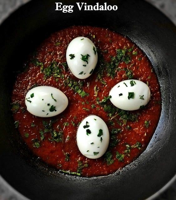 Cumin Spice Egg Masala Curry