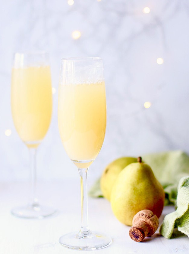 Pear-Infused Prosecco Sparkler
