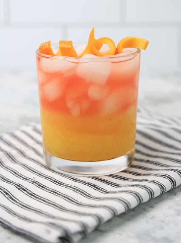 Autumn Fruits Sparkling Cocktail