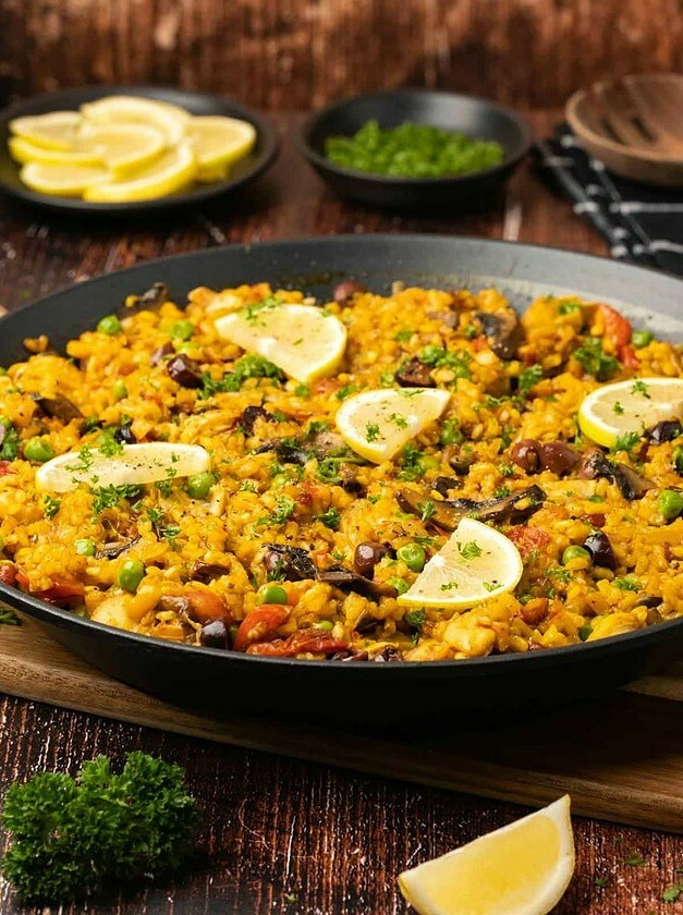 Veggie Twist on Classic Spanish Paella