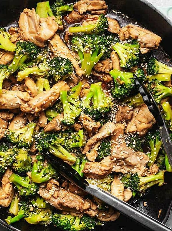 Quick Keto Chicken Broccoli Stir Fry