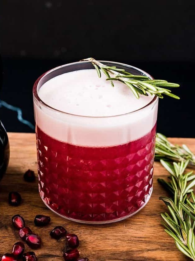 Ruby Red Gin Fizz Delight