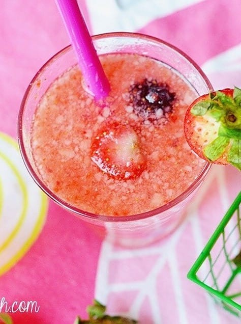 Berry Cherry Rum Cocktail