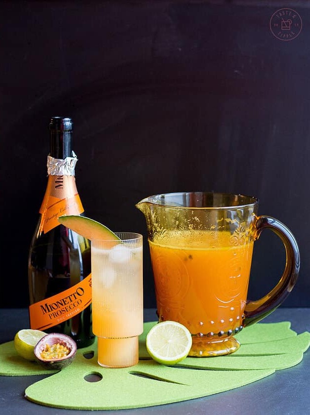 Summer Fruits Meet Champagne Bliss