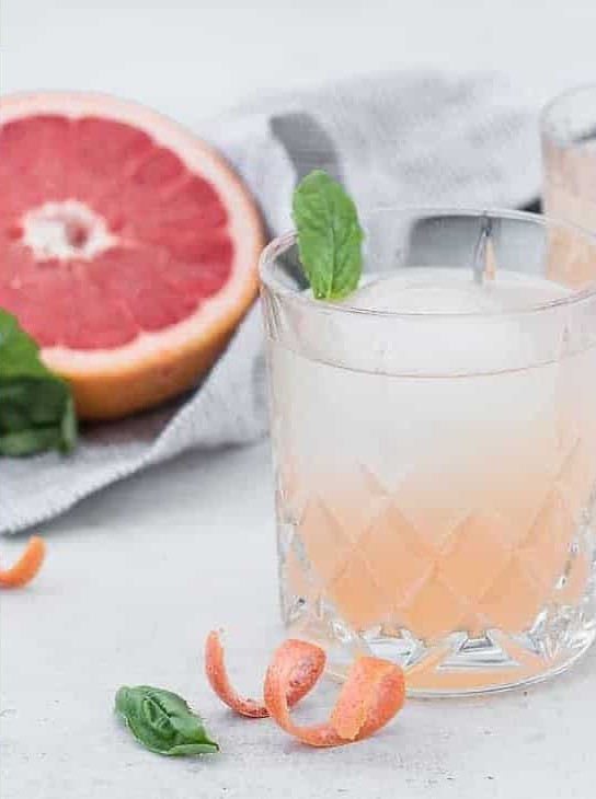 Gin & Grapefruit Spritz with Elderflower Twist