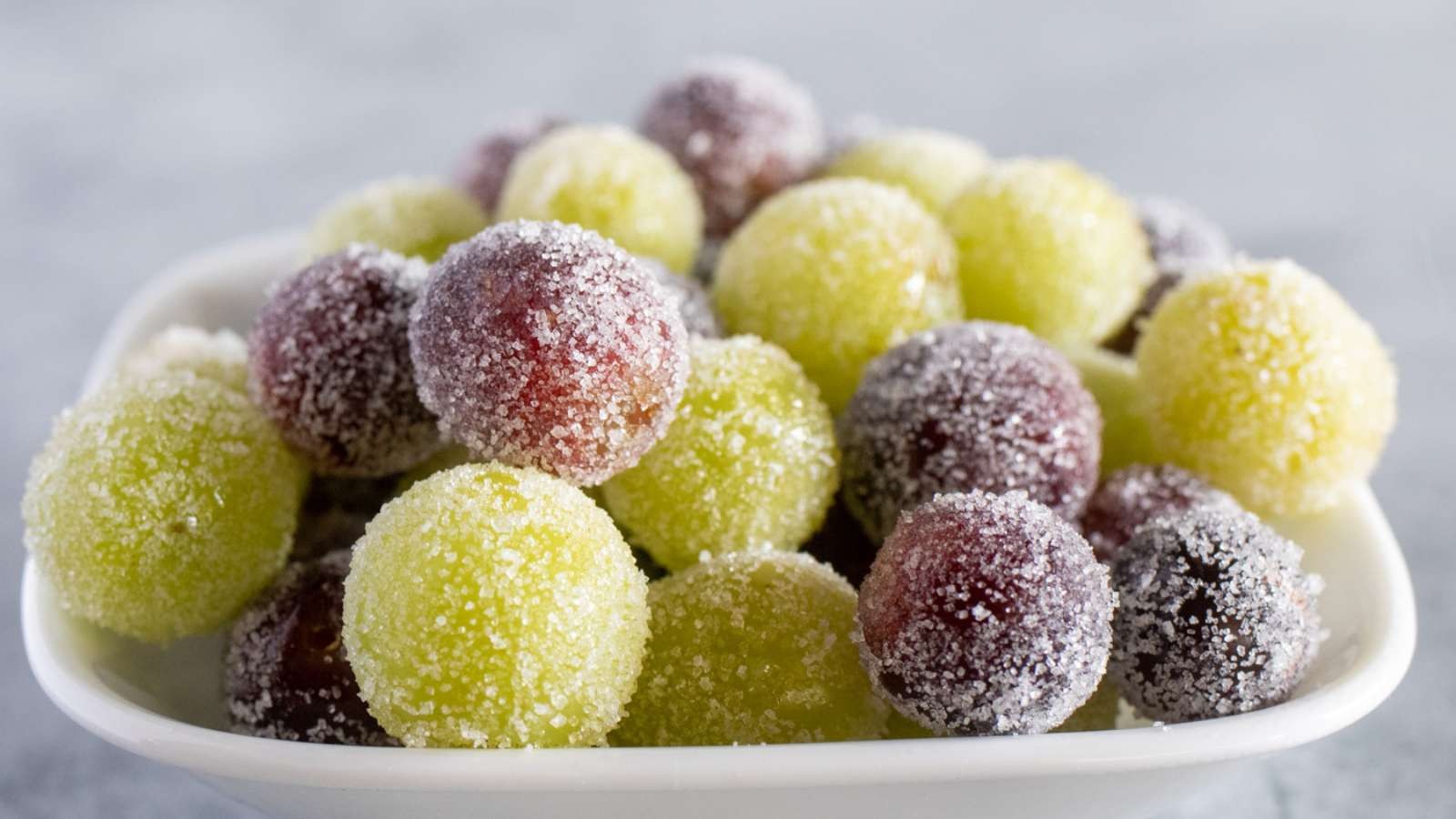 Sweet Sugar-Coated Grapes Delight
