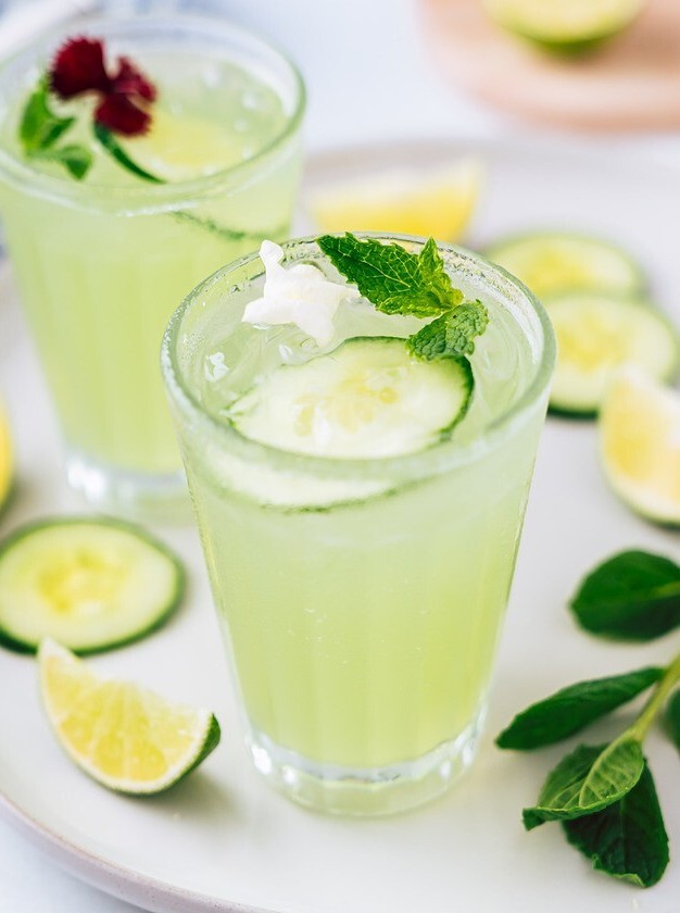 Cucumber Refresh: A Twist on Vodka Soda