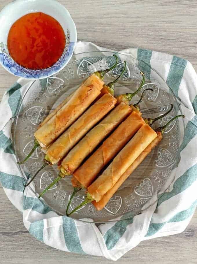 Filipino-Style Deep-Fried Cheese Pastry Sticks