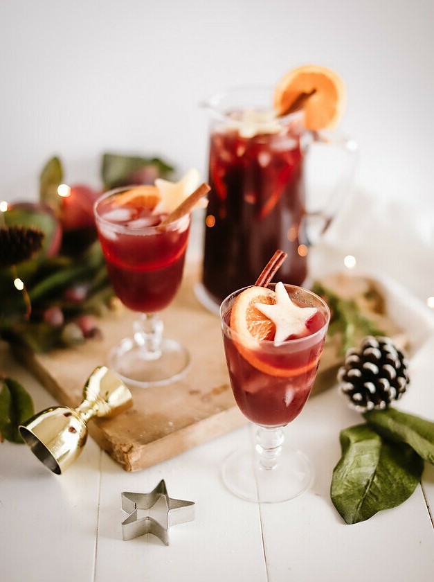 Holiday Cheer in a Sparkling Glass
