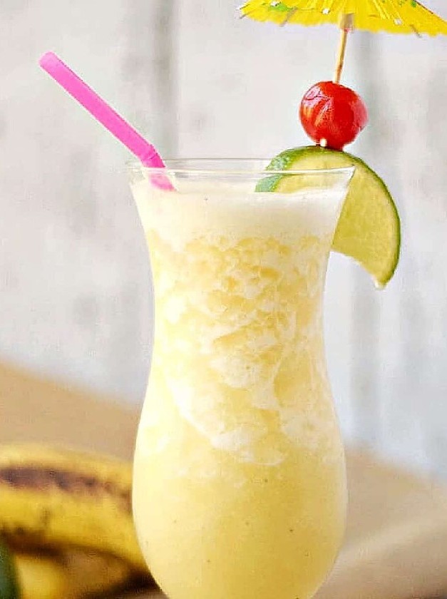 Tropical White Rum Slush
