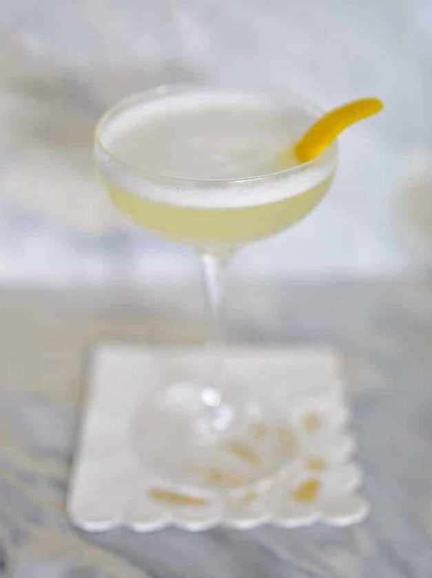 Blossoming Beauty: Orange Gin Fizz Delight