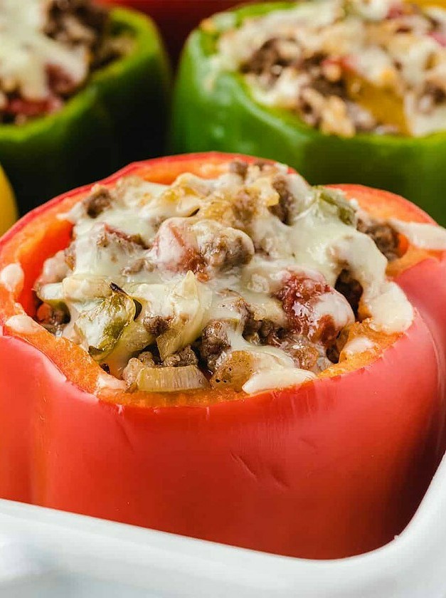 Versatile Beef and Cheese Stuffed Peppers