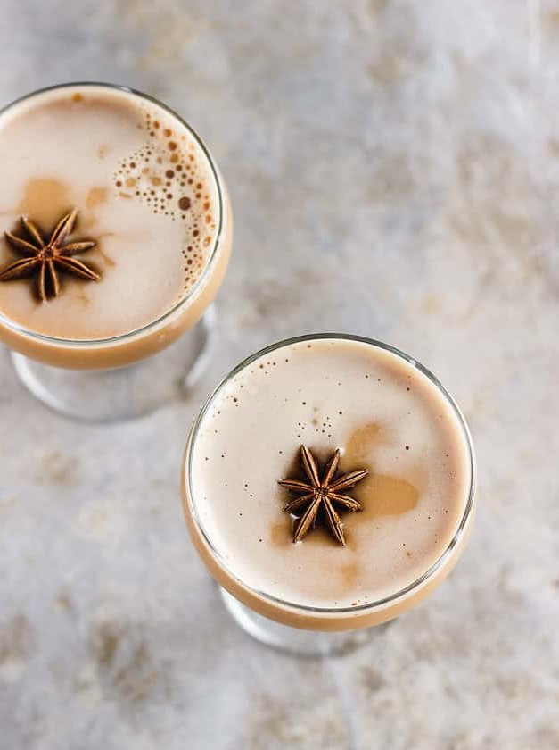 Spiced Chai Martini with Maple Flair