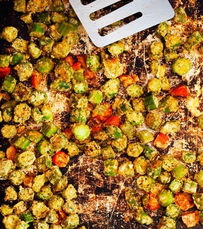 Crispy Cajun Okra Bites