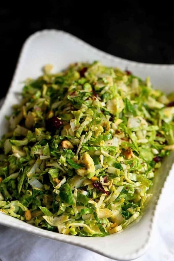Shredded Brussels Sprouts Springtime Delight