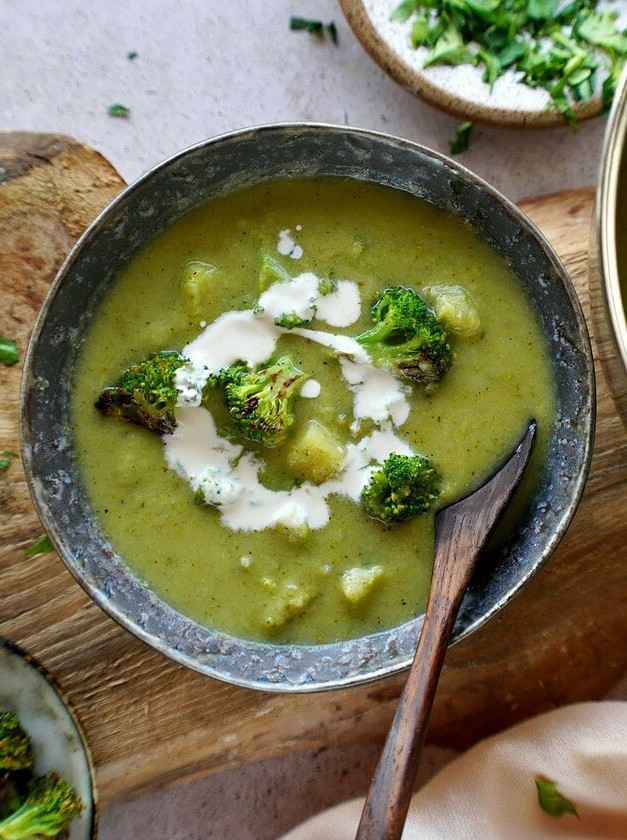 Creamy Vegan Broccoli Bliss in a Bowl