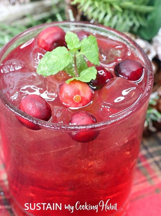 Ruby Red Tequila Spritzer Delight