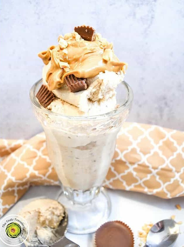 Coconut Peanut Butter Gelato Delight