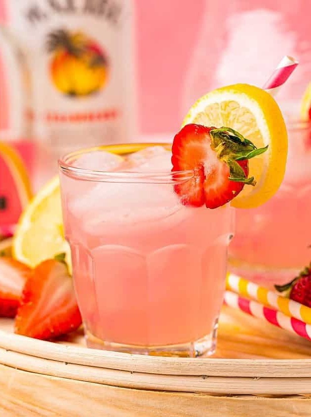 Fruity Summer Sipper with Pink Whitney Vodka