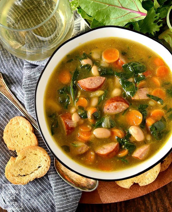 Smoky Sausage Potato Soup Delight