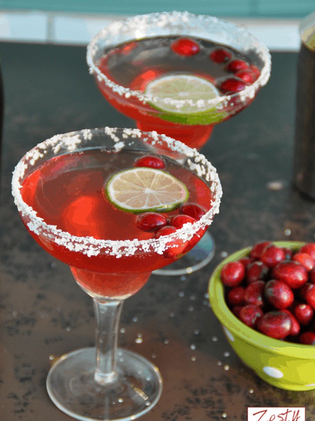 Fruity Bubbly Twist on Classic Margaritas