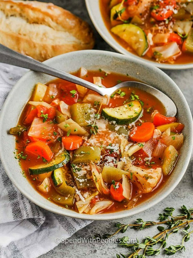 Healthy Veggie Soup Delight