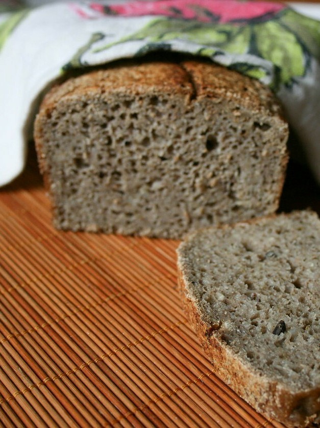 Gluten-Free Buckwheat Loaf with Hemp Seed Delight