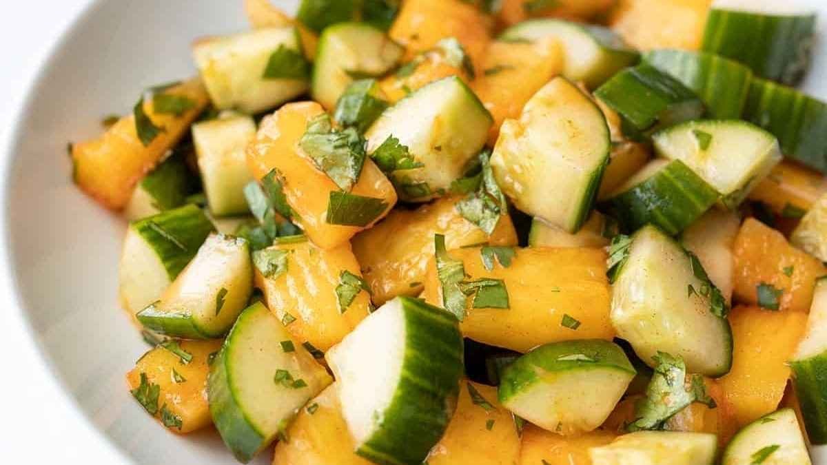 Sweet Heat Summer Salad Delight