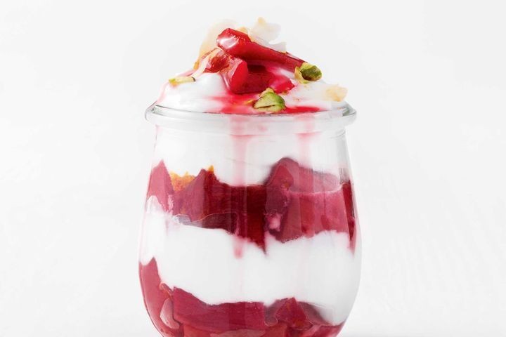 Elegant Peppermint Mousse Dessert in a Cup