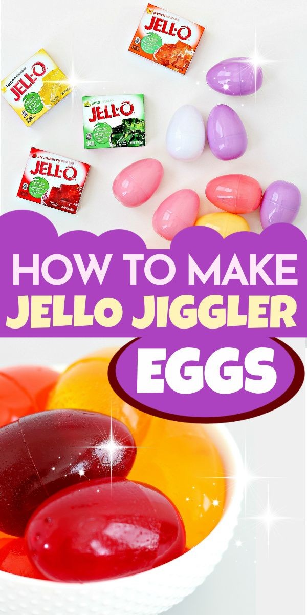 Jiggly Jello Easter Treats