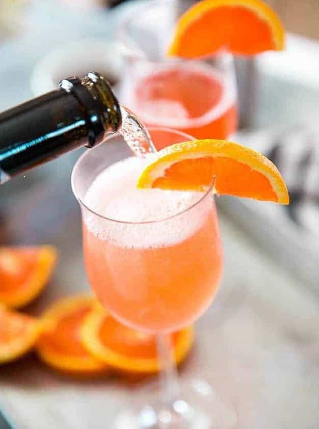 Fruity Prosecco Frenzy Cocktail