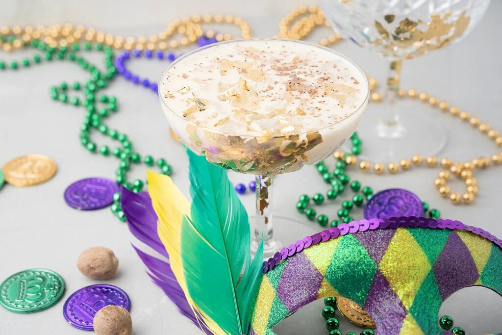 Mardi Gras Brandy Punch Recipe from NOLA