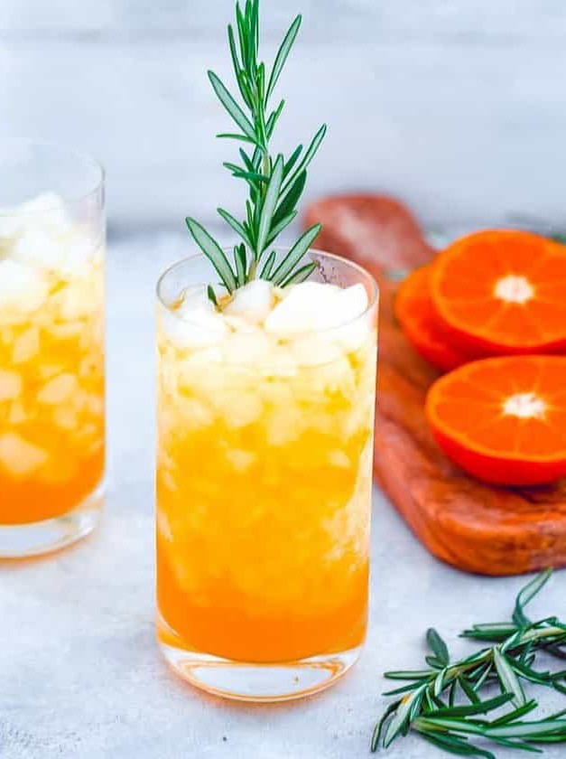 Citrus-Herb Rum Cooler Delight