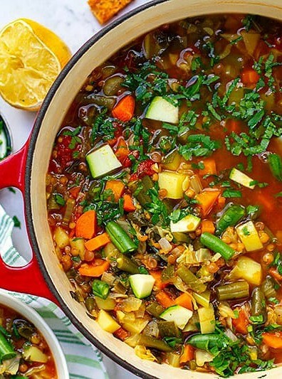 Healthy Low-Calorie Vegetable Soups