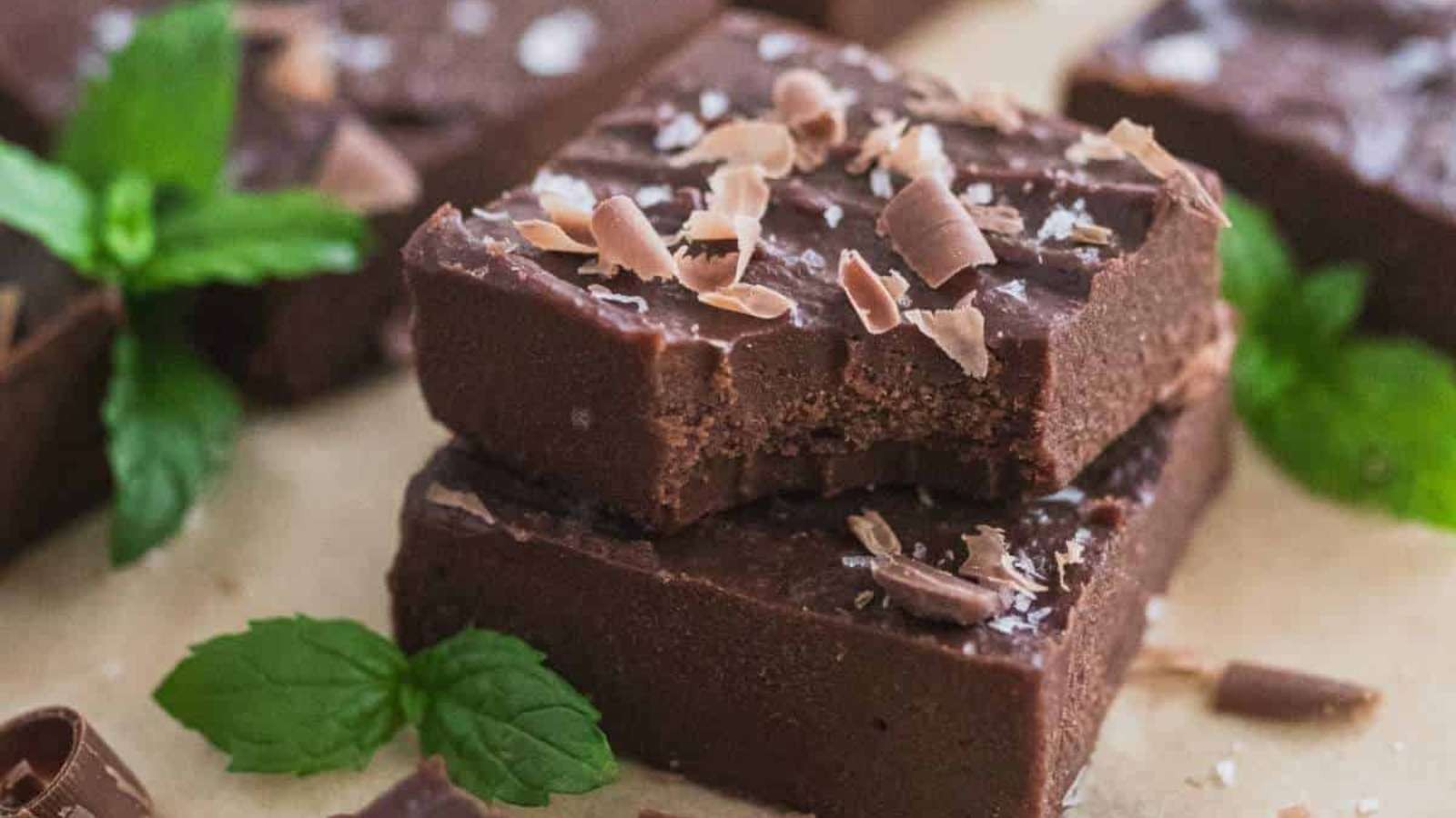 Coconut Milk Mint Chocolate Bliss Bites