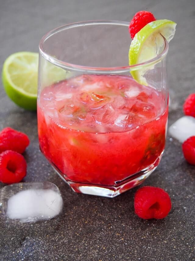 Raspberry Twist on Classic Brazilian Cocktails