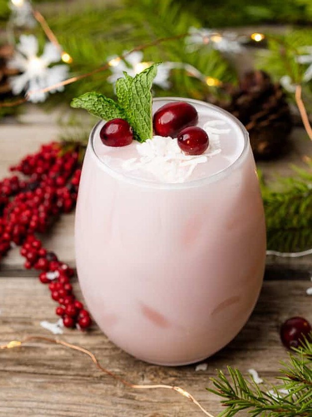 Cranberry Twist on the Classic Mojito