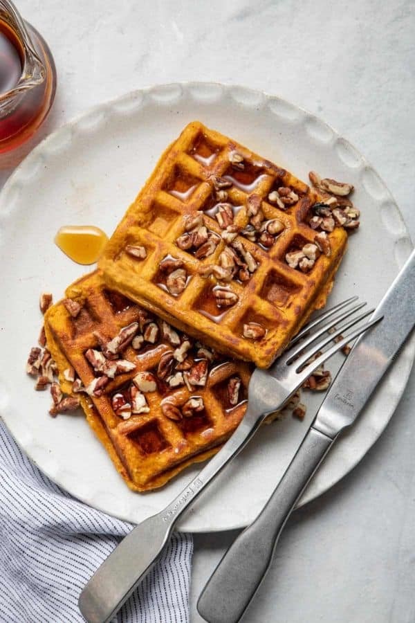 Sweet Potato Waffle Breakfast Delight