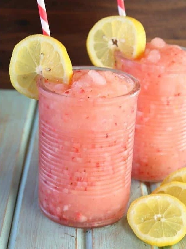 Moscato Strawberry Slushie Delight