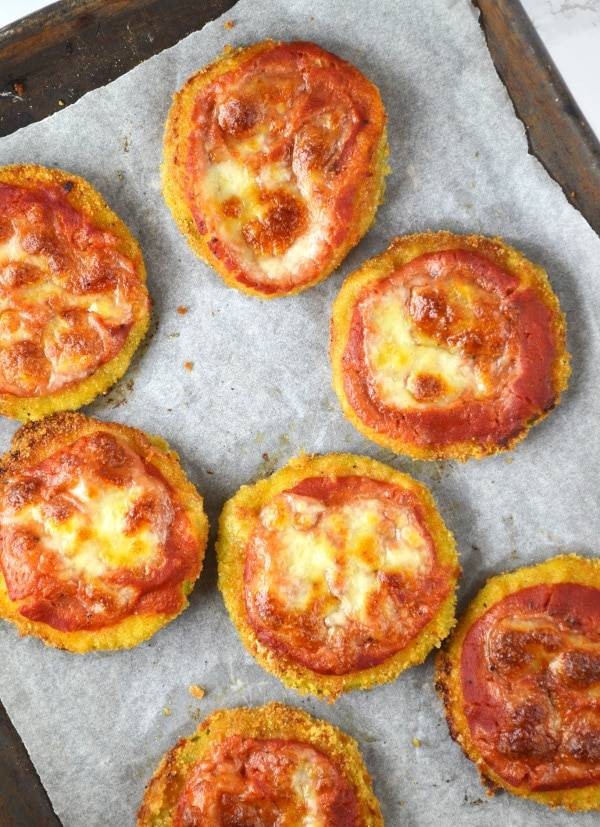Zucchini Pizza Fritters Perfect Party Appetizer
