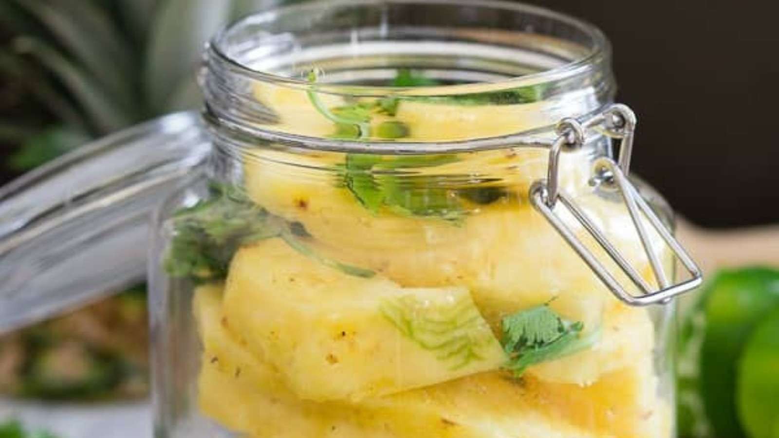 Spicy Pineapple Pickle Delight