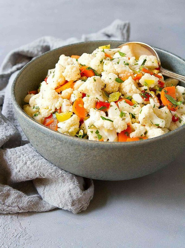 Peppered Cauliflower Delight Salad