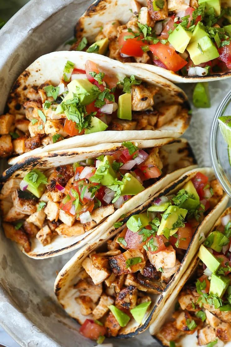 Morning Mexican Chicken Taco Delights