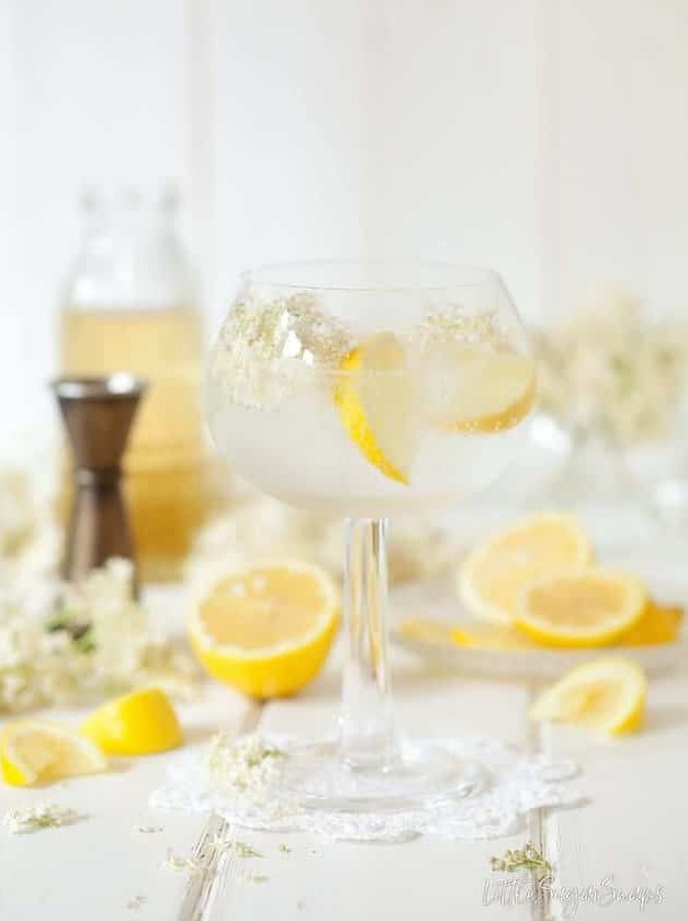 Elderflower Twist on Gin and Tonic Delight
