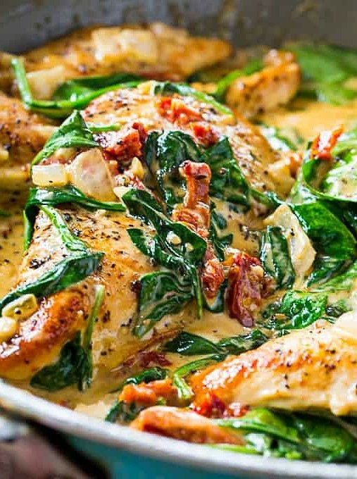 Creamy Parmesan Chicken for Low Carbers